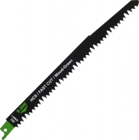 Полотна для сабельных пил D.BOR 220/240*5 мм HCS / FAST CUT / Wood-Green по дереву (s1531l) (2 шт.) [D-203-240F1-02]