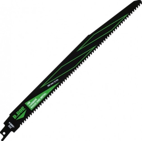 Полотна для сабельных пил D.BOR 265/300*4 мм HM / CARBIDE / WOOD AND METAL универсал.1 шт. [D-232-300E4-01]