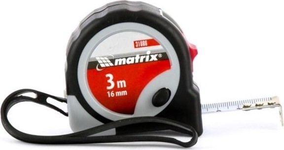 Рулетка MATRIX Continuous fixation 3.0 м [31086]