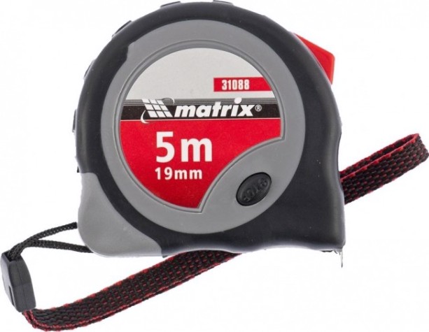 Рулетка MATRIX Continuous fixation 5.0 м [31088]