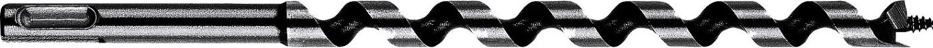 Сверло по дереву HELLER витое lewis 24х460 мм [TD19042]