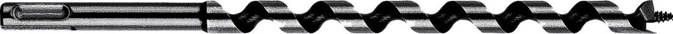 Сверло по дереву HELLER витое lewis 24x235мм [TD23304]