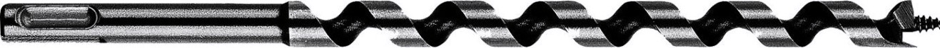 Сверло по дереву HELLER витое lewis 30x235мм [TD23308]