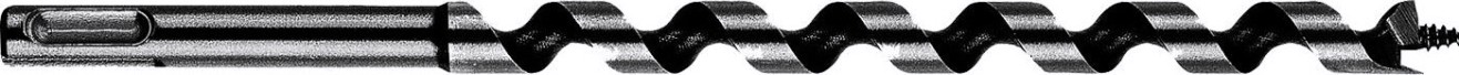 Сверло по дереву HELLER витое lewis 6х235 мм [TD19029]