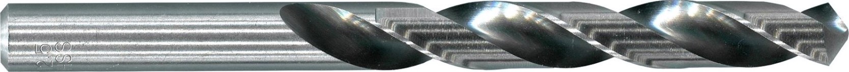 Сверло по металлу HELLER hss-g super din 338 rn 2,5х30х57мм, 2 шт [TD17763]