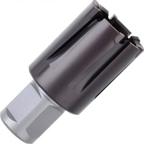 Сверло по металлу корончатое D.BOR с хв. weldon 19 мм (3/4''), rail hm-tialn 30*25/63 [D-CDR-TIA-025-030-W]