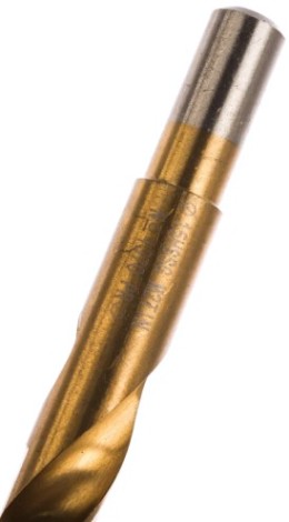 Сверло по металлу Профоснастка №1370 Эксперт D 15/13 мм HSS M2 TIN с расточ. хв. (6542)/118° din 338 [30201370]