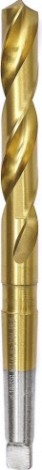 Сверло по металлу Профоснастка №2104 Эксперт D 18 мм Конус Морзе 2 HSS M2 TIN (6542)/118° din 345 [30205104]