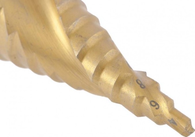 Сверло ступенчатое по металлу HSS, MATRIX 4-32 мм, трехгранный хвостовик [72359]