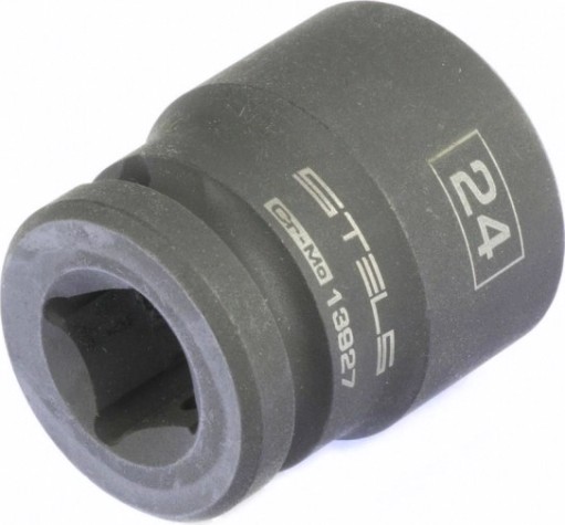 Ударная головка шестигранная с посадкой 1/2" STELS 13927 24 мм