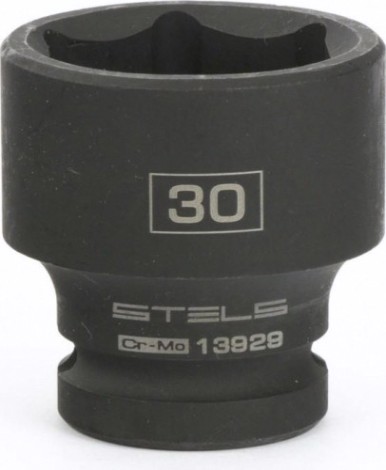 Ударная головка шестигранная с посадкой 1/2" STELS 13929 30 мм